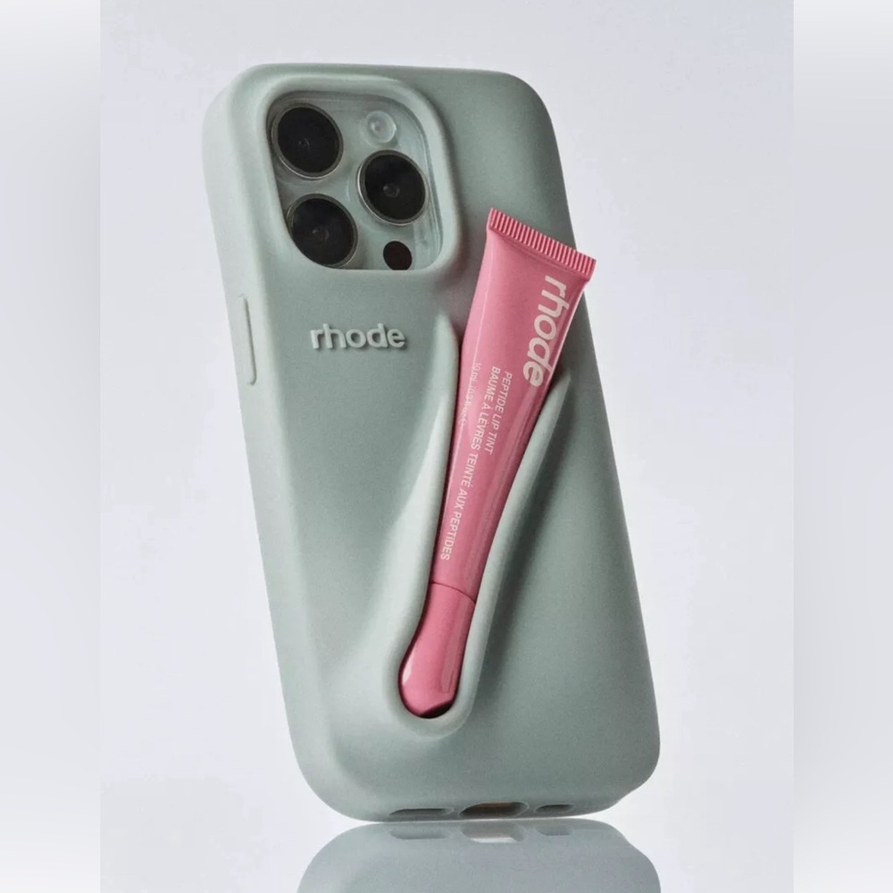 rhode lip tint phone case for iPhone 15 Pro